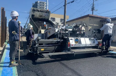【経験者】舗装工事・土木工事に付随する各作業