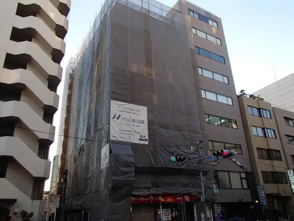 大規模改修の現場管理