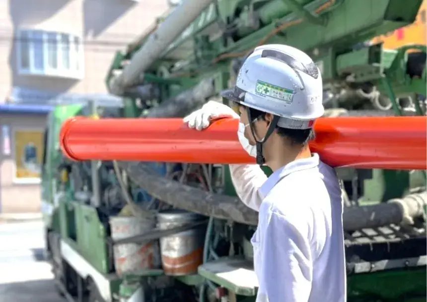 月給28万～コンクリート圧送工