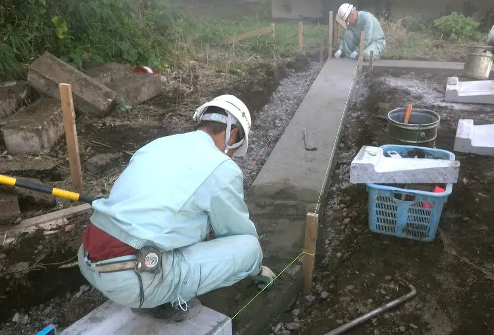 現場職長として施工全般を管理