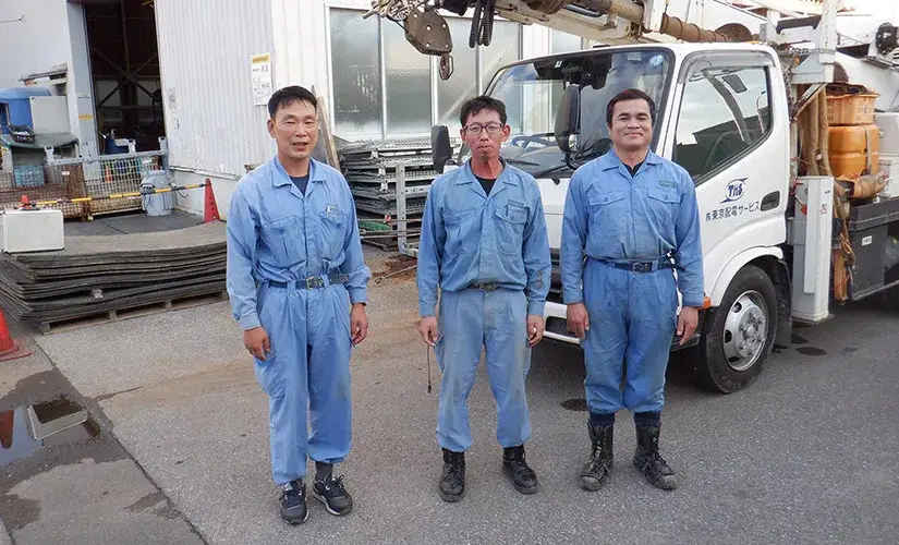 配電線・通信・土木工事スタッフ