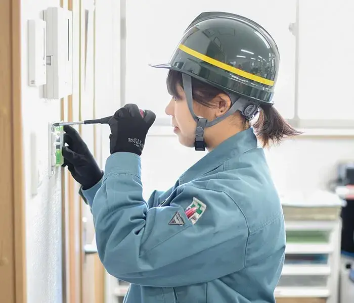 電気・管工事の施工管理スタッフ