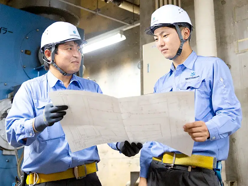 設備工事のCADオペレーター