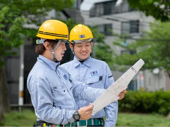 電気施工管理職／完全週休2日