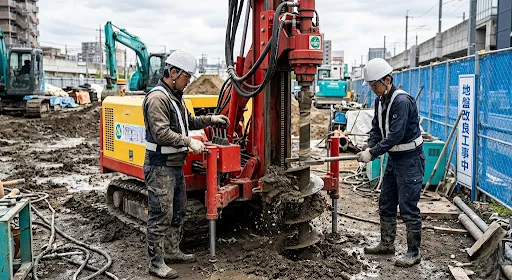 ボーリング作業員・助手