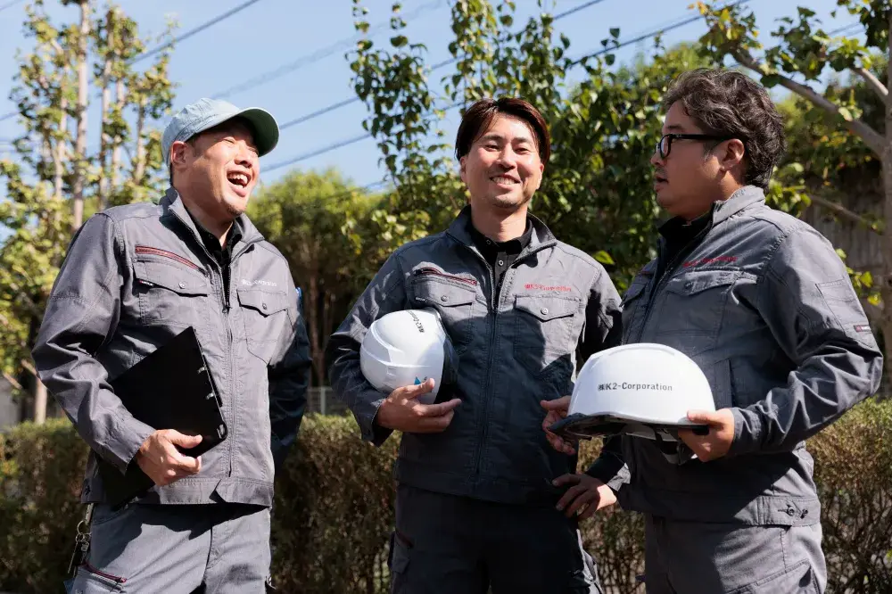 冗談の絶えない明るい職場です