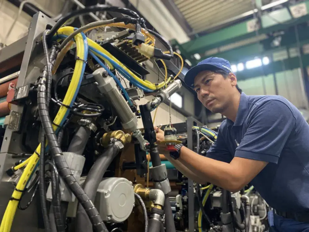 ラベル印刷機の設計開発職