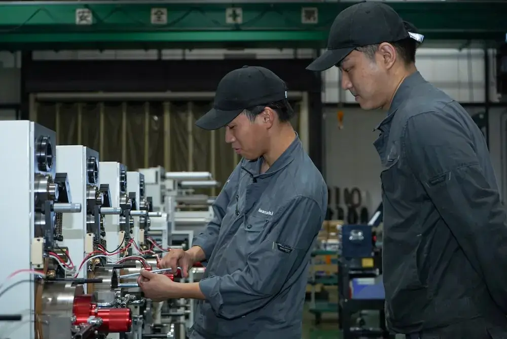 ラベル印刷機の設計開発職