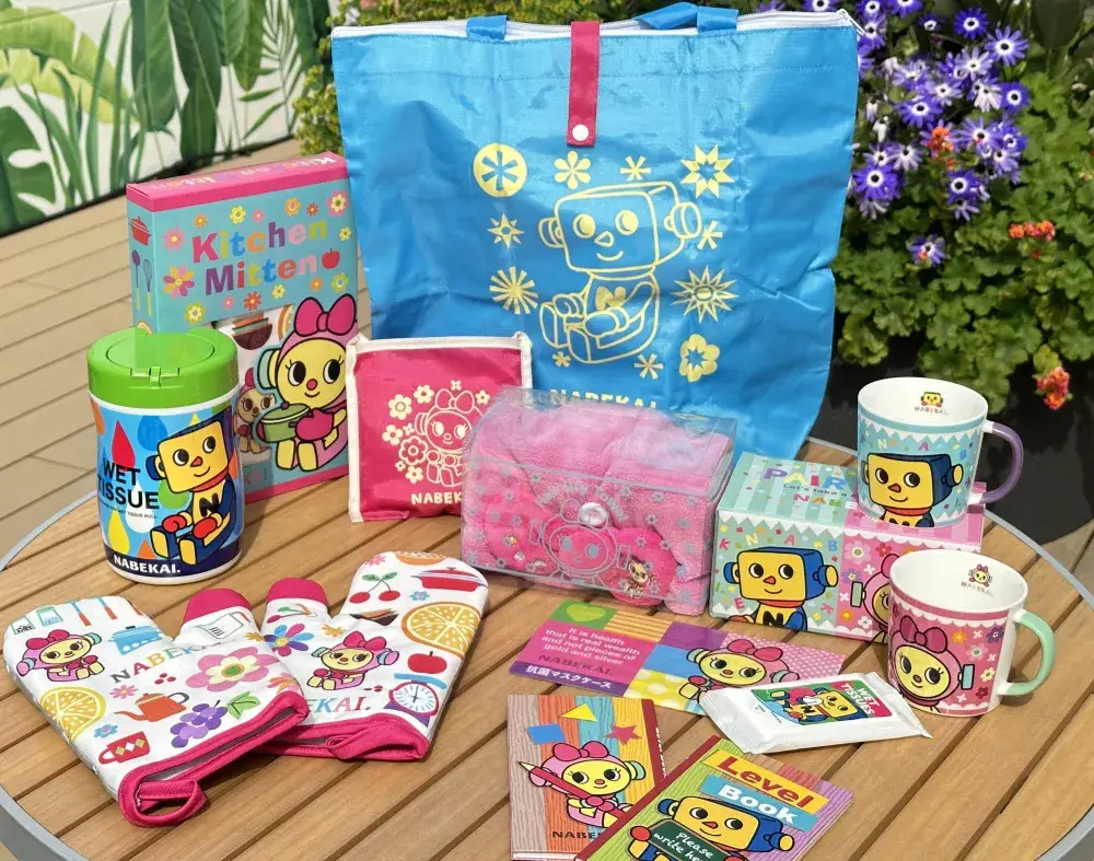 自社オリジナルノベルティも大好評