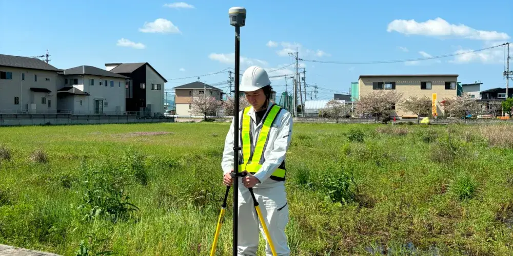 社会資本を支える測量技術者