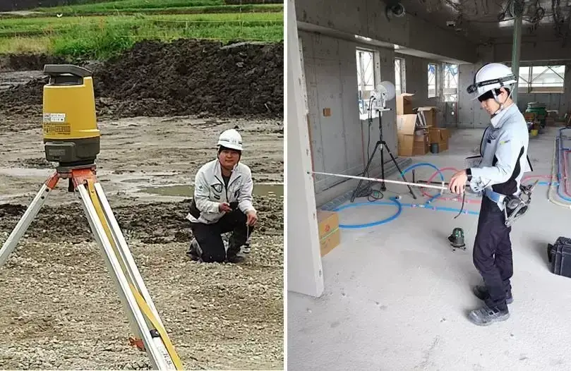 土木工事の施工管理スタッフ