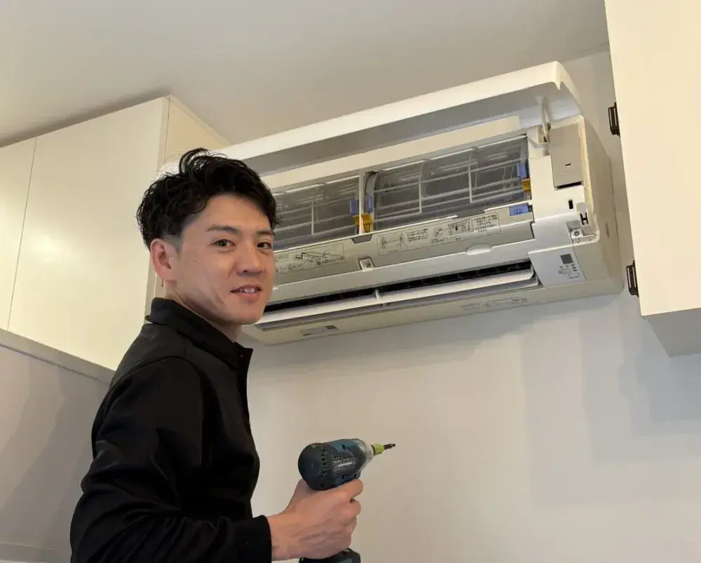25万円スタート　エアコン取付がメインのお仕事です。