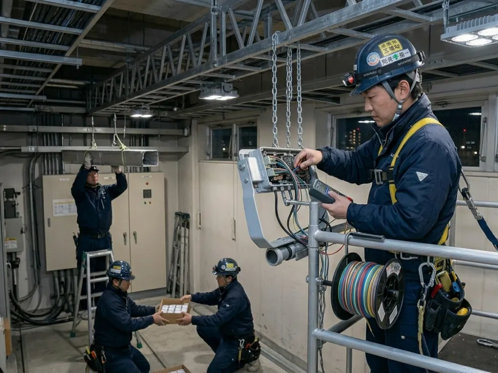 【未経験歓迎】電気工事のスペシャリストを目指しませんか