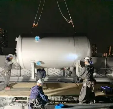 重量設備の設置解体スタッフ★未経験歓迎／残業ほぼなし