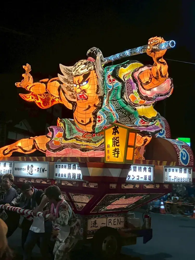 夏はお祭りに参加しました！