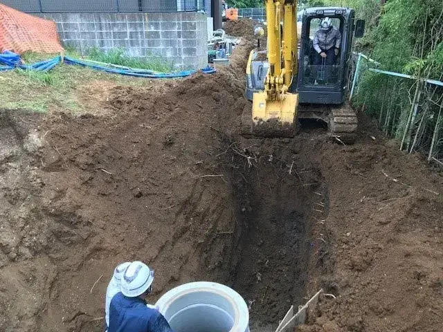 マンホールを設置しています