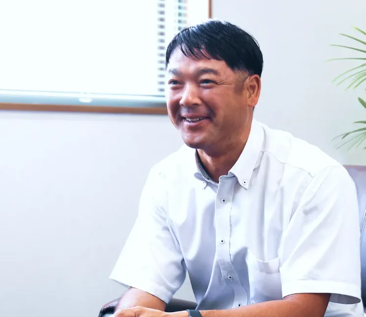 弊社の代表の永山です！