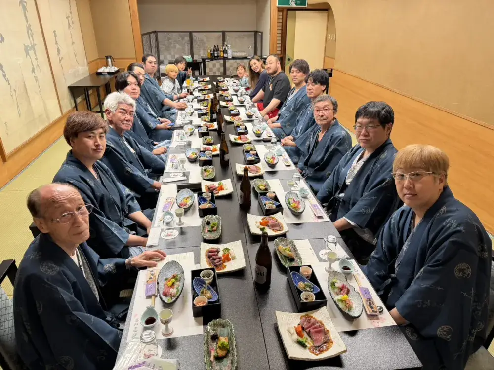 社員旅行の様子です