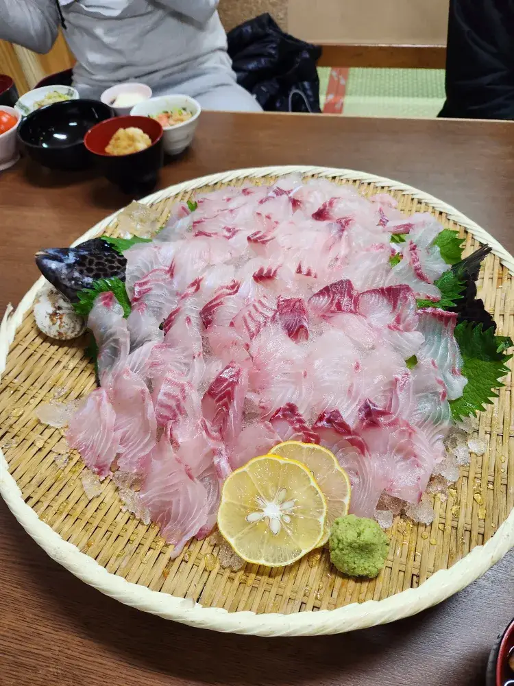 種子島での夕食