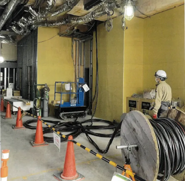 施工現場(屋内)