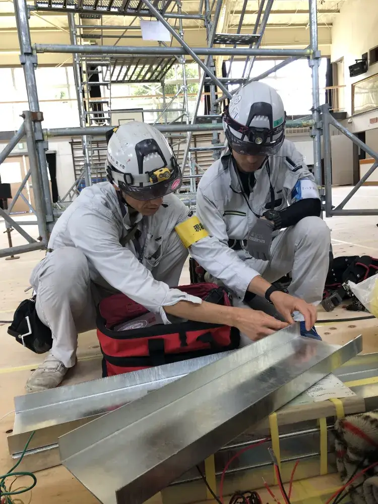 「わからないとこない？大丈夫？」先輩が後輩のサポートをしっかりする会社です。