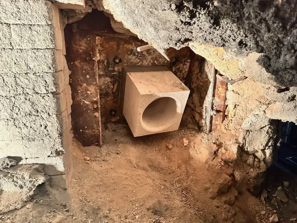 バーナー前板交換