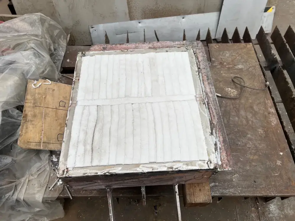 保持炉炉蓋製作