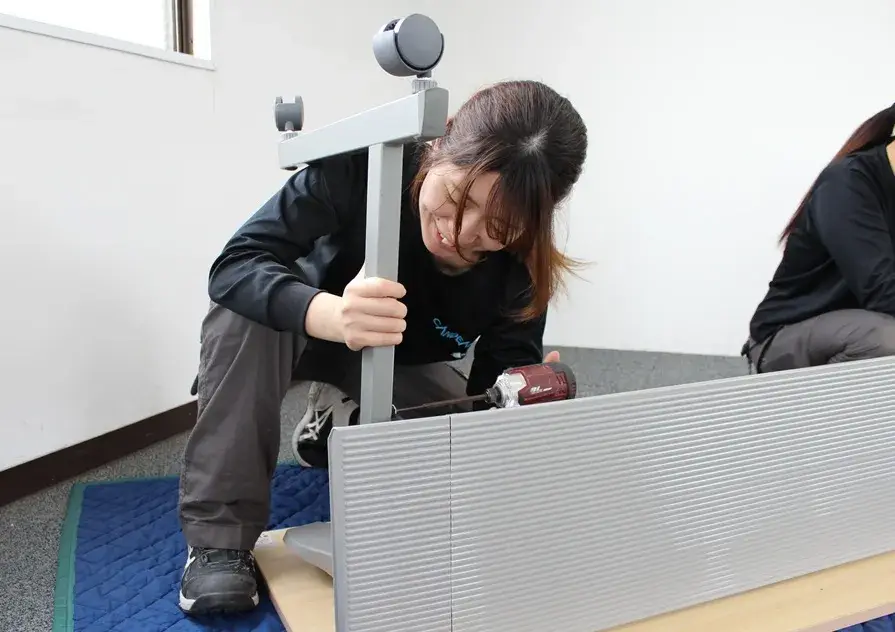 体を動かす仕事をしたいと思っていました★男女共に活躍中！