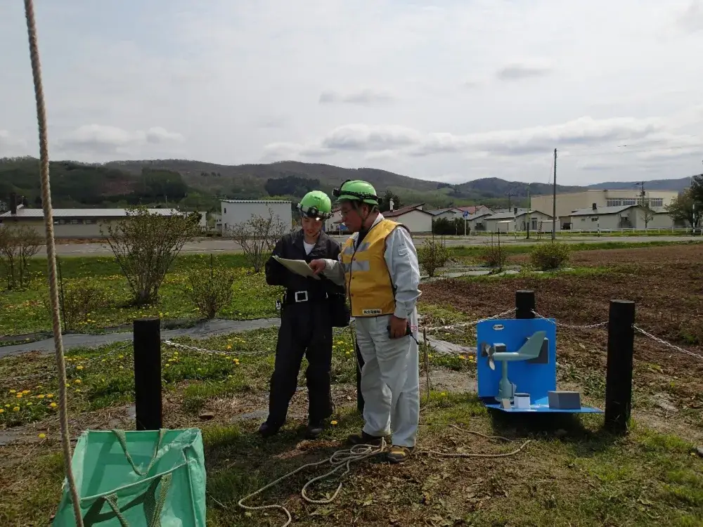 安全パトロール風景