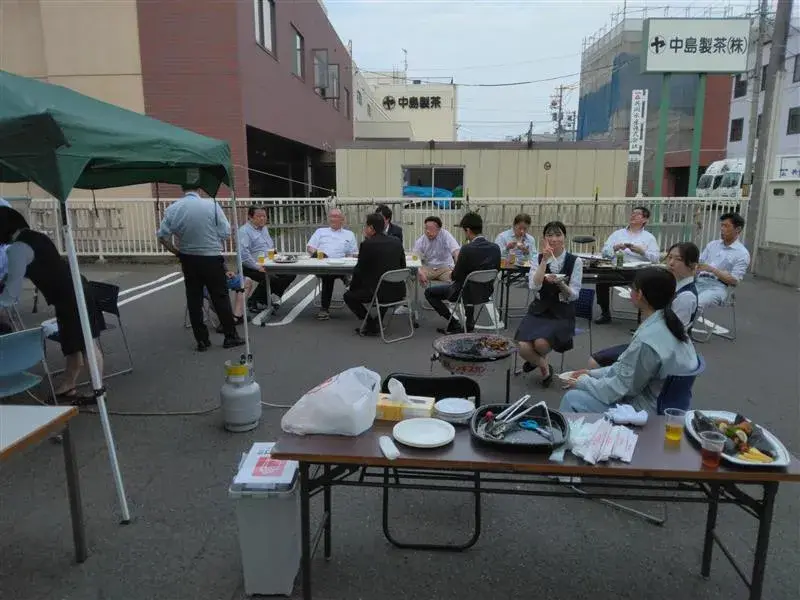 社内イベント（BBQの様子）