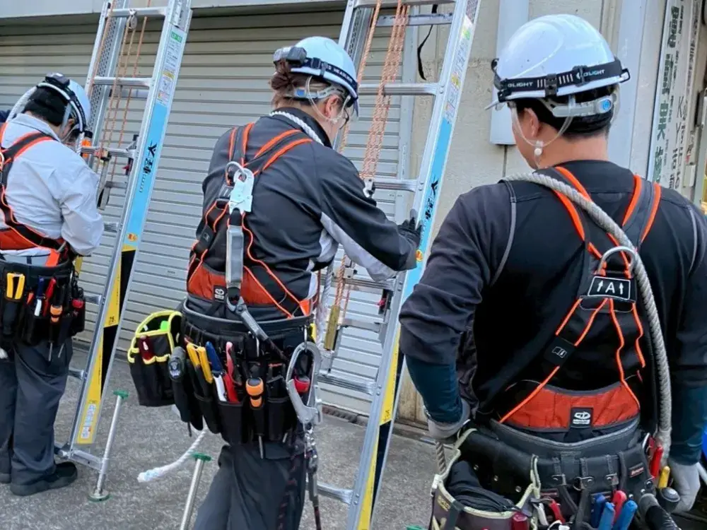 安全の講習や研修も徹底しています！