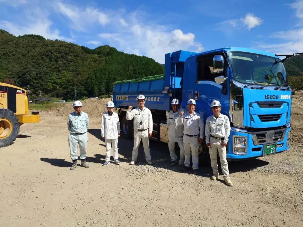 重機体験会担当者です。