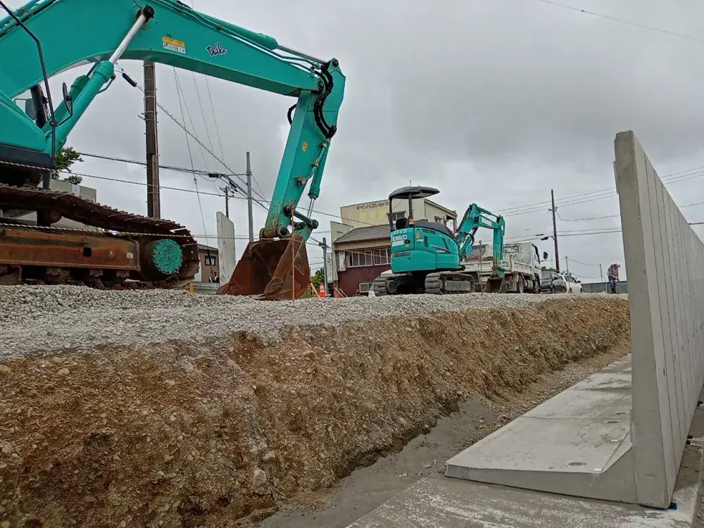 コンクリート製品作業