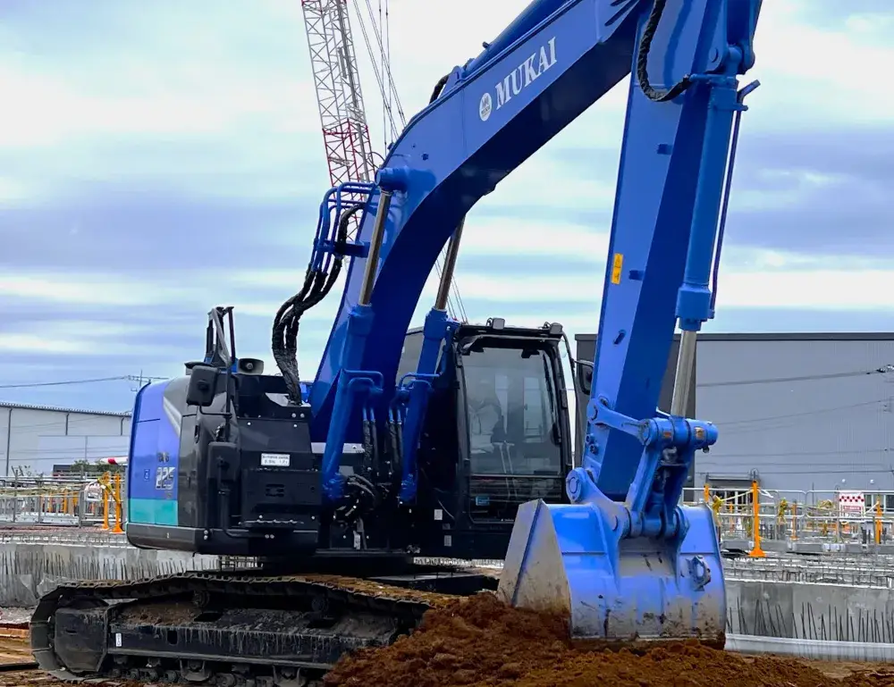 創業117年の鳶土工業界No.1企業/重機オペレーター