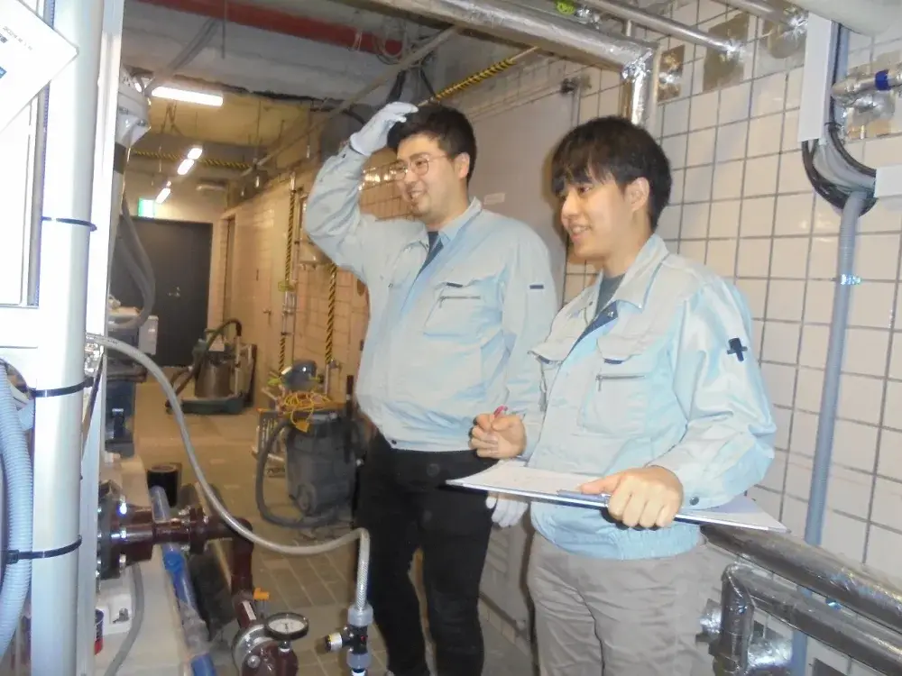 現場風景（ホテルの改装現場です。）