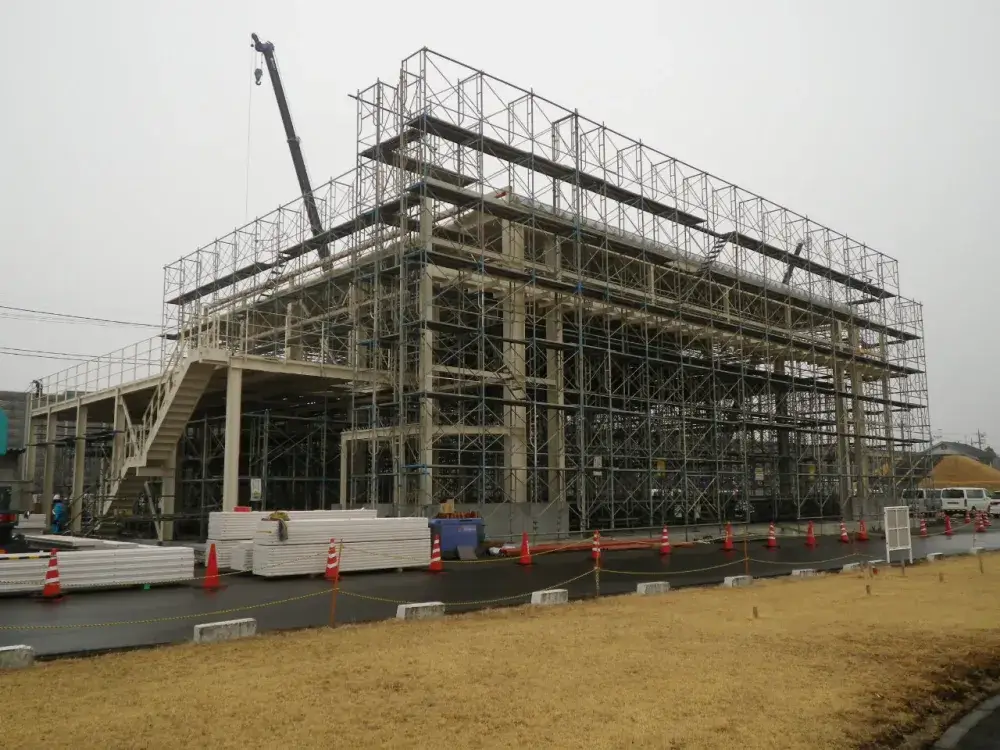 建築現場の風景