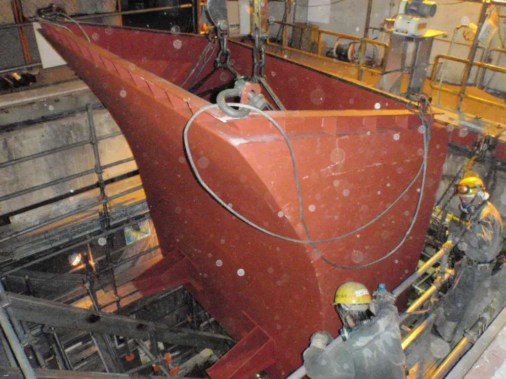 水冷ｼﾞｬｹｯﾄ据付